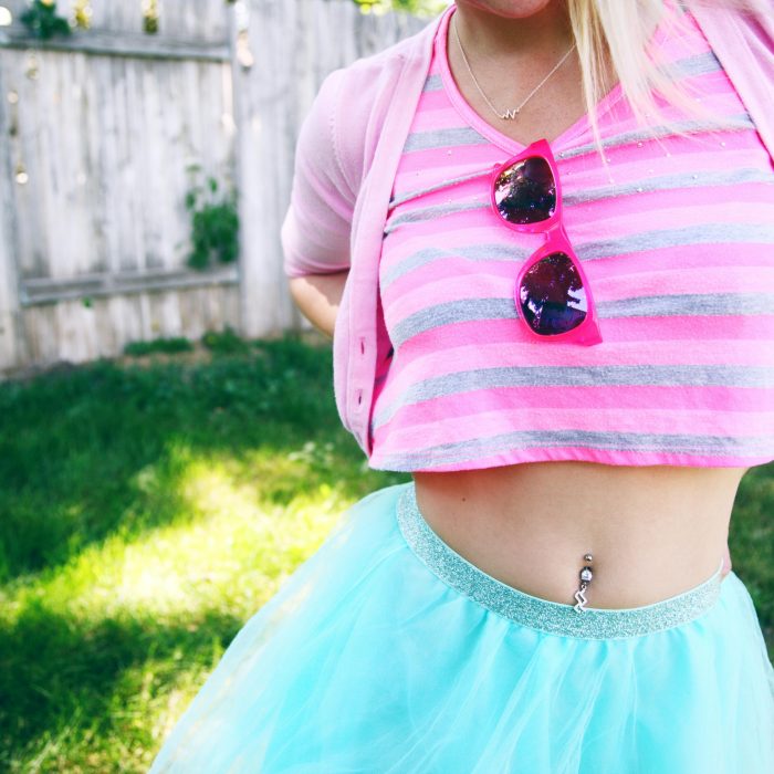 faux piercing nombril