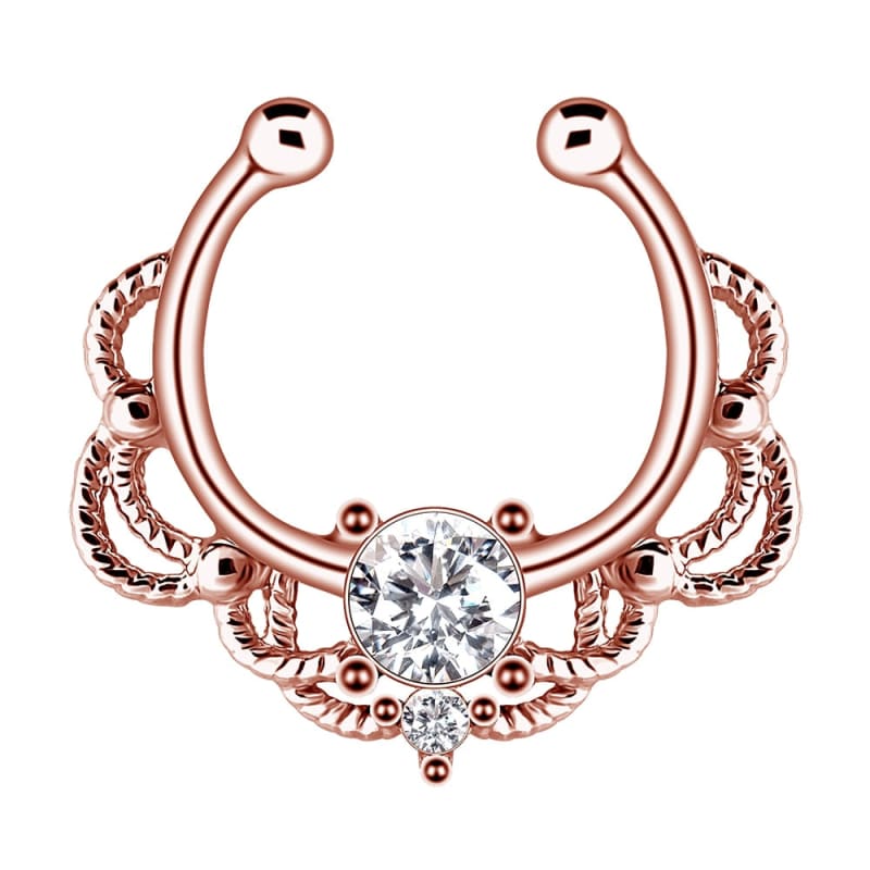 Faux Piercing Anneau Nez
