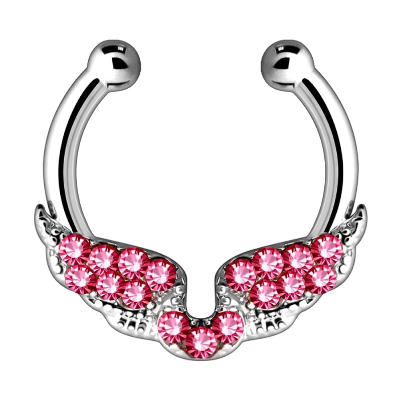 Faux Piercing Nez Strass