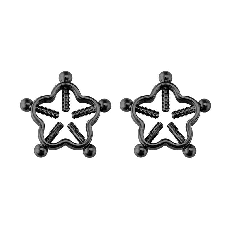 Faux piercing téton étoile