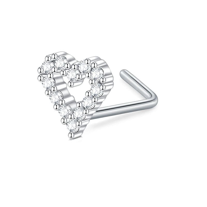 Piercing Nez Cœur