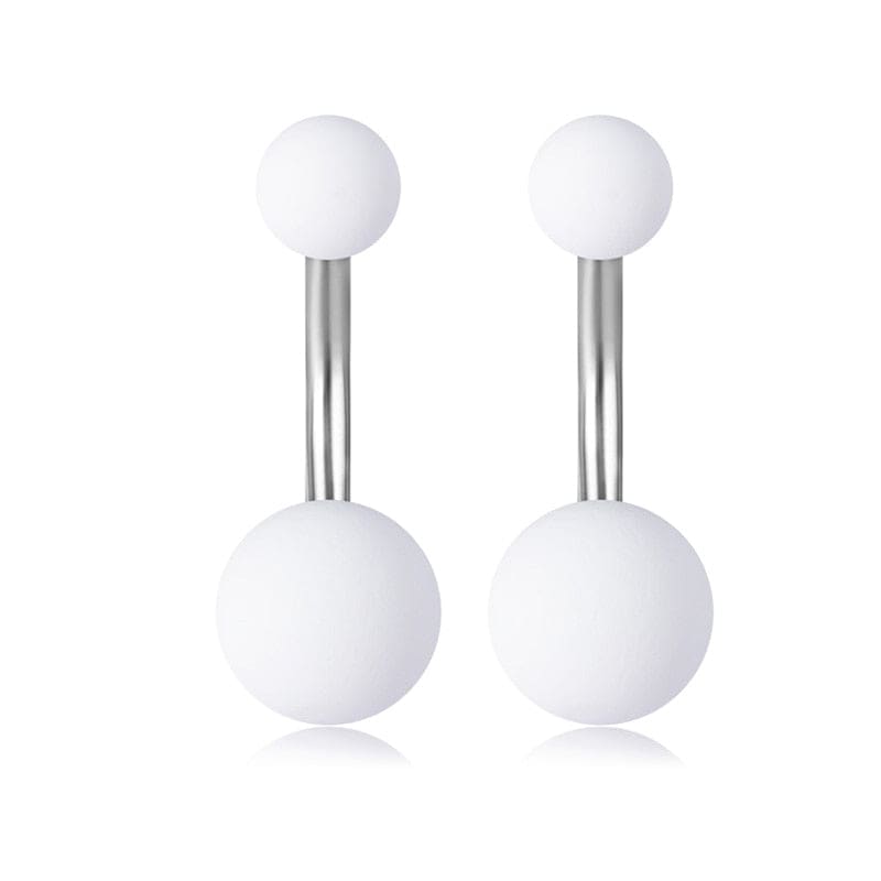 Piercing Nombril Blanc