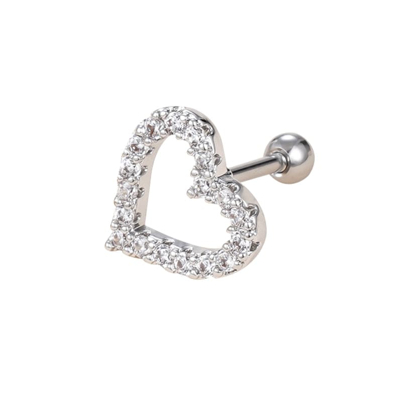 Piercing Oreille Acier Inoxydable