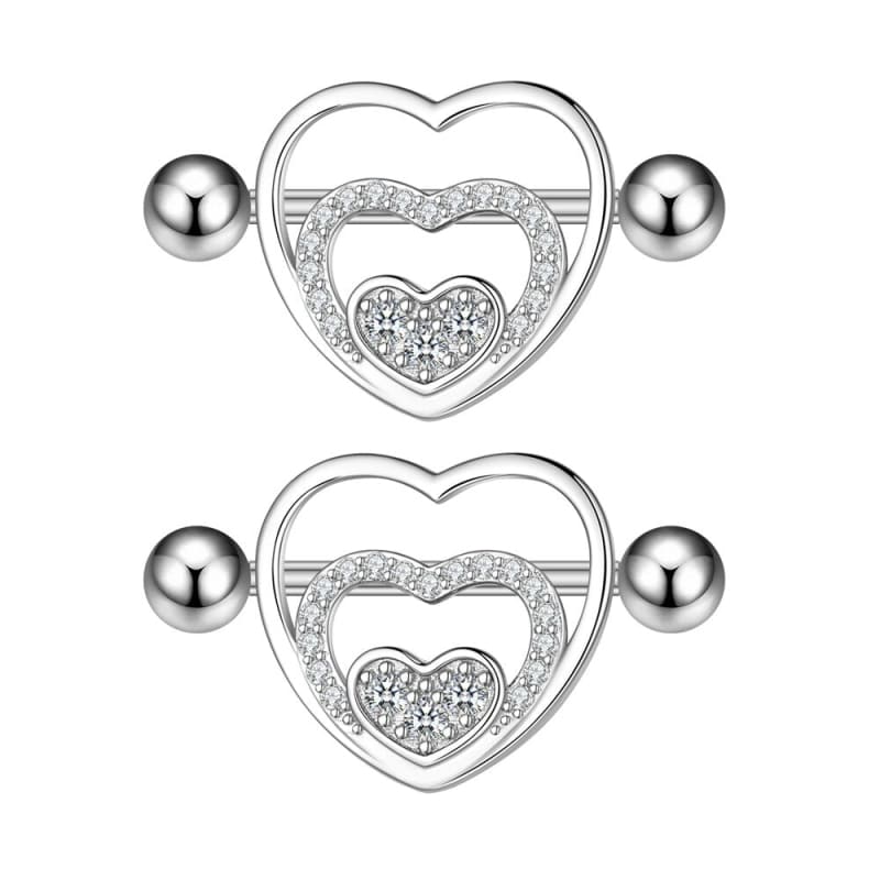 Piercing Téton Femme Coeur