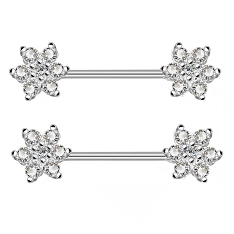 Piercing Téton Fleur