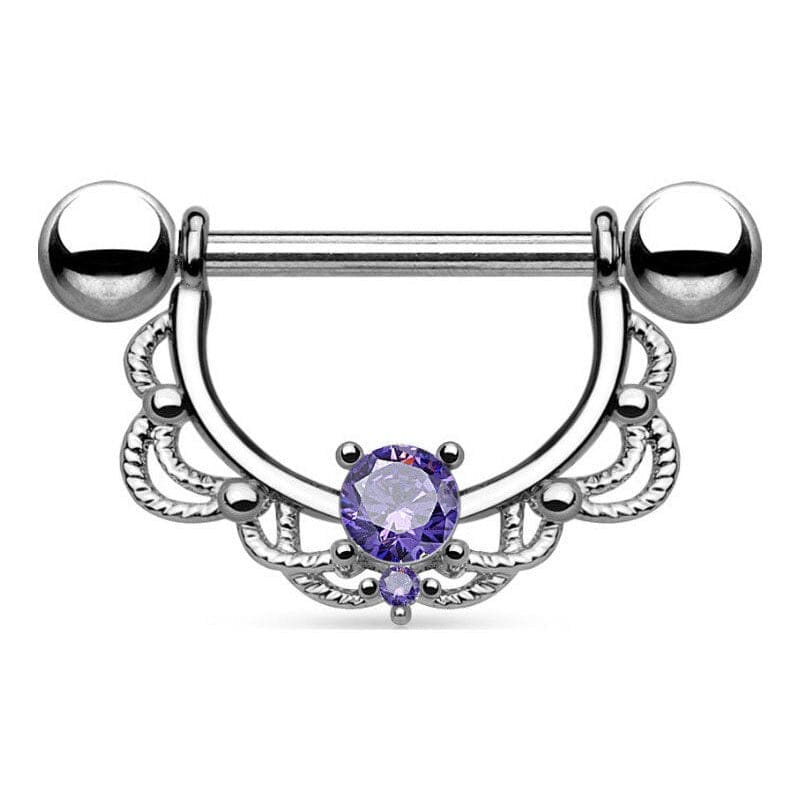 Piercing Téton Plat